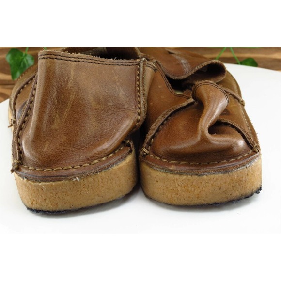 BAFFIN Shoes Sz 9 M Brown Loafer Leather Men - Picture 5 of 8